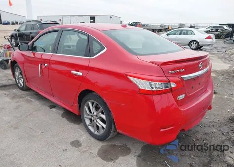 2015 Nissan Sentra Sr z USA, uszkodzony, nr VIN 3N1AB7AP8FY238232